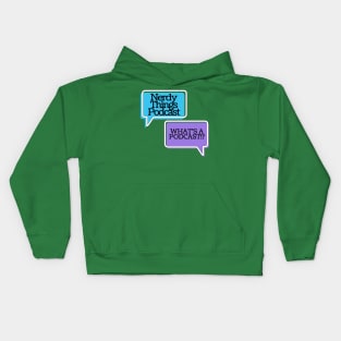 Nerdy Things Podcast Shout-outs Kids Hoodie